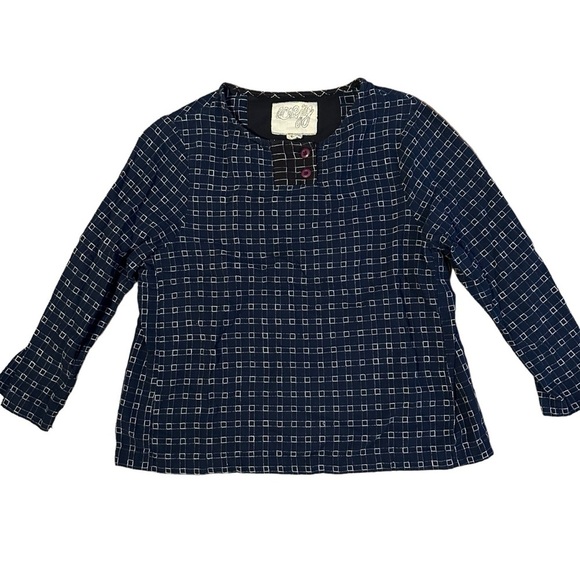 Ace & Jig Tops - Ace & Jig Quarter Sleeve Top Size Small